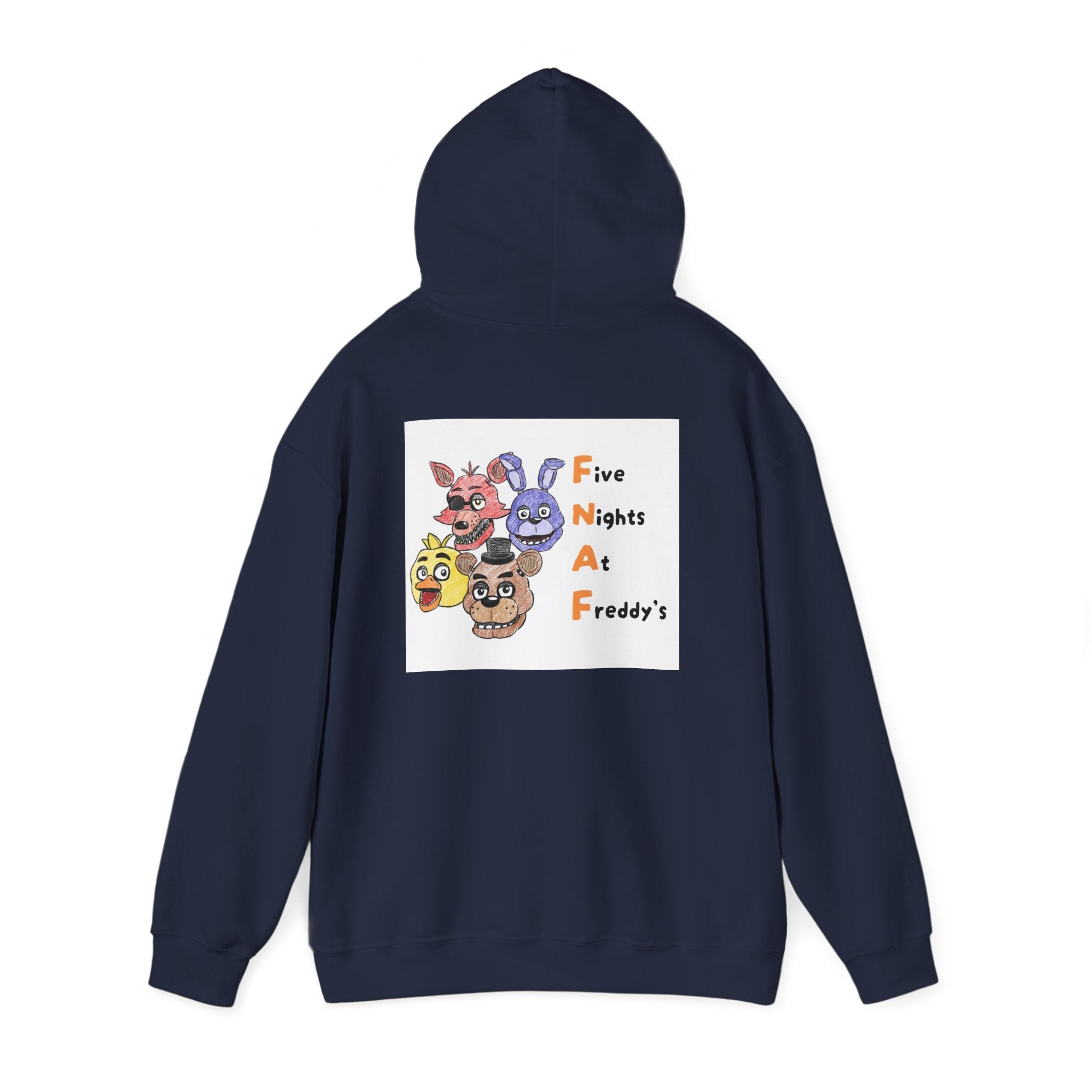Five Nights at Freddy's Hoodie — Animatronic Faces Graphic Pullover