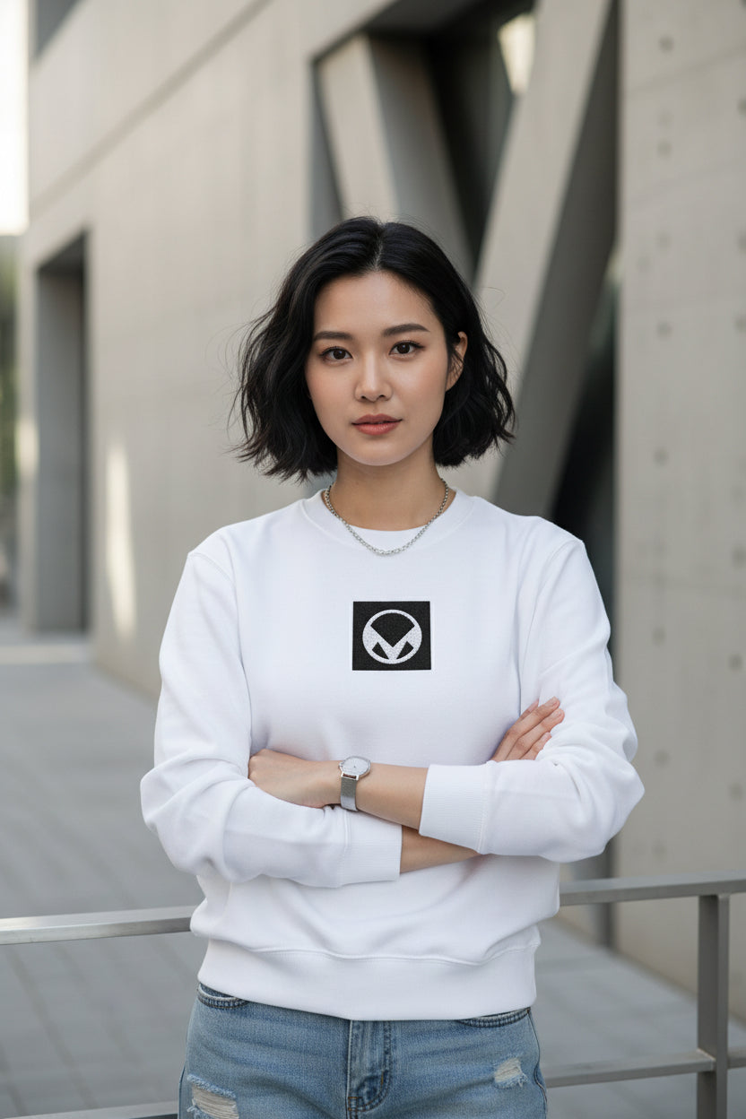 Vimoo's Long sleeve White tee