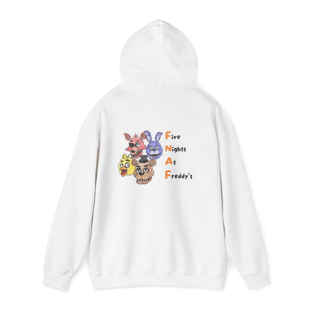 Five Nights at Freddy's Hoodie — Animatronic Faces Graphic Pullover