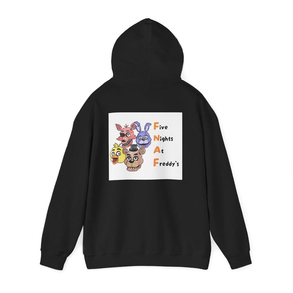 Five Nights at Freddy's Hoodie — Animatronic Faces Graphic Pullover