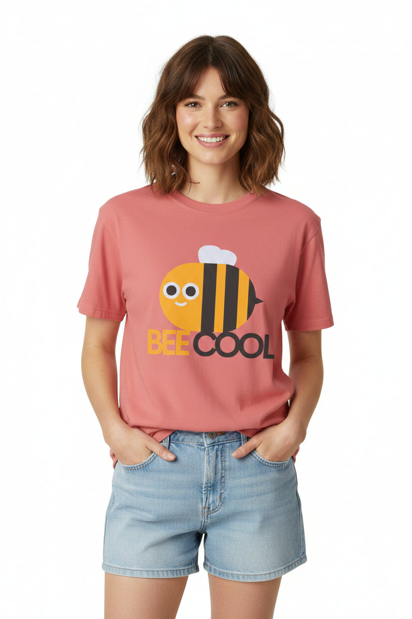 Bee Cool T-Shirt — Cute Cartoon Bee Graphic Tee