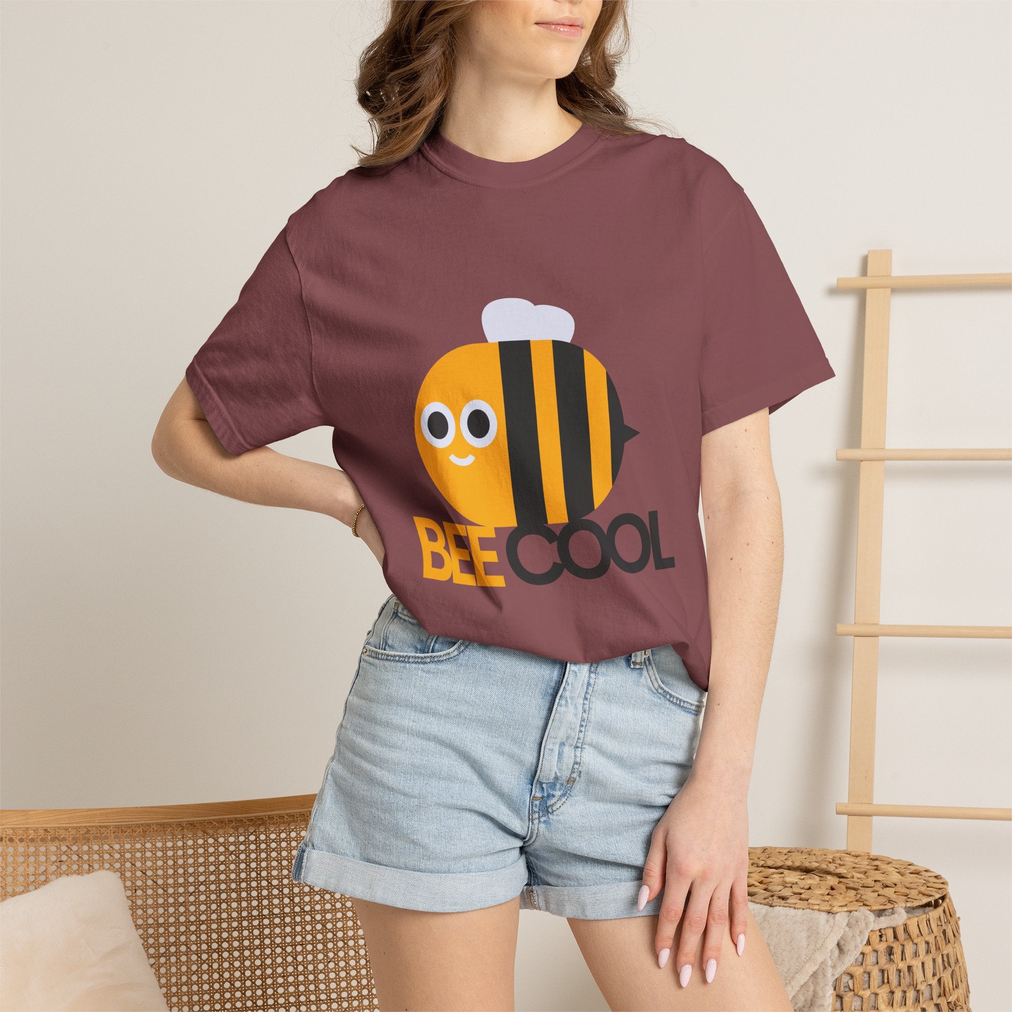 Bee Cool T-Shirt — Cute Cartoon Bee Graphic Tee
