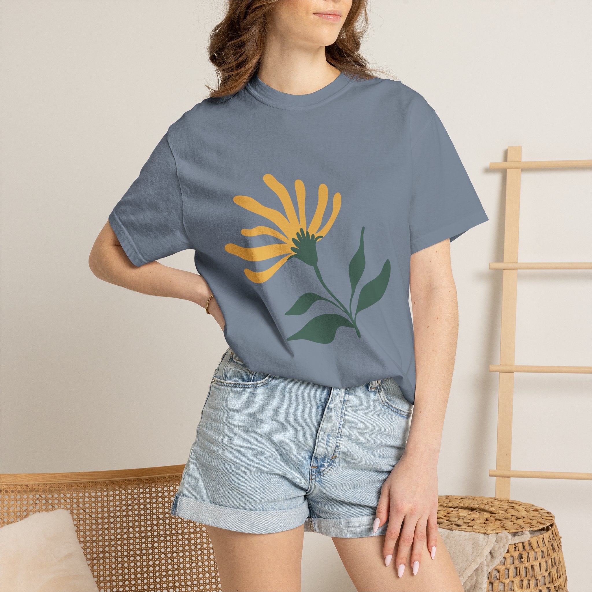 New Day Floral T-Shirt — "It's a New Day" Graphic Tee
