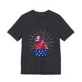 4th of July Cupcake T-Shirt — Patriotic USA Stars & Stripes Tee