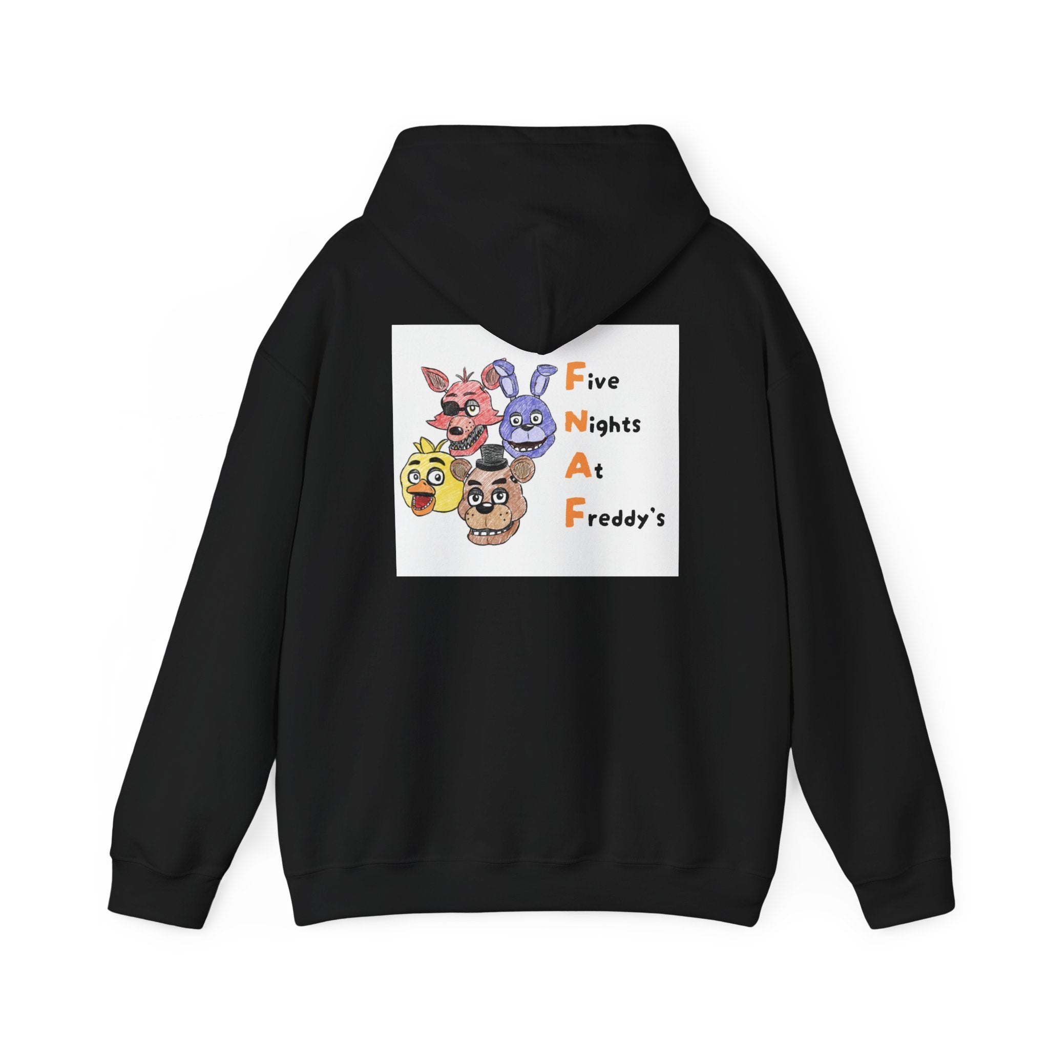 Five Nights at Freddy's Hoodie — Animatronic Faces Graphic Pullover