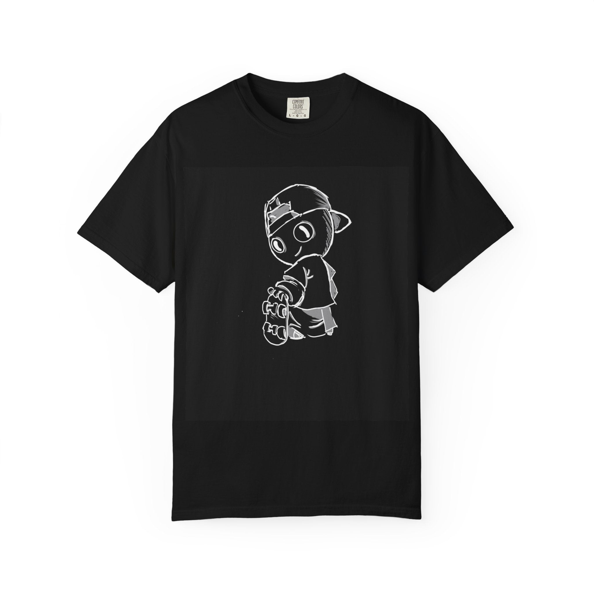 Skate Kid Graphic T-Shirt — Retro Streetwear Skateboard Tee