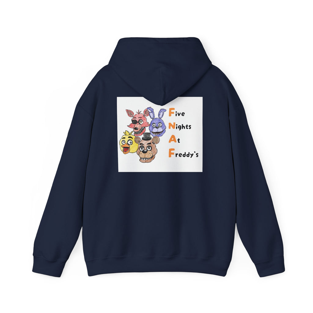 Five Nights at Freddy's Hoodie — Animatronic Faces Graphic Pullover