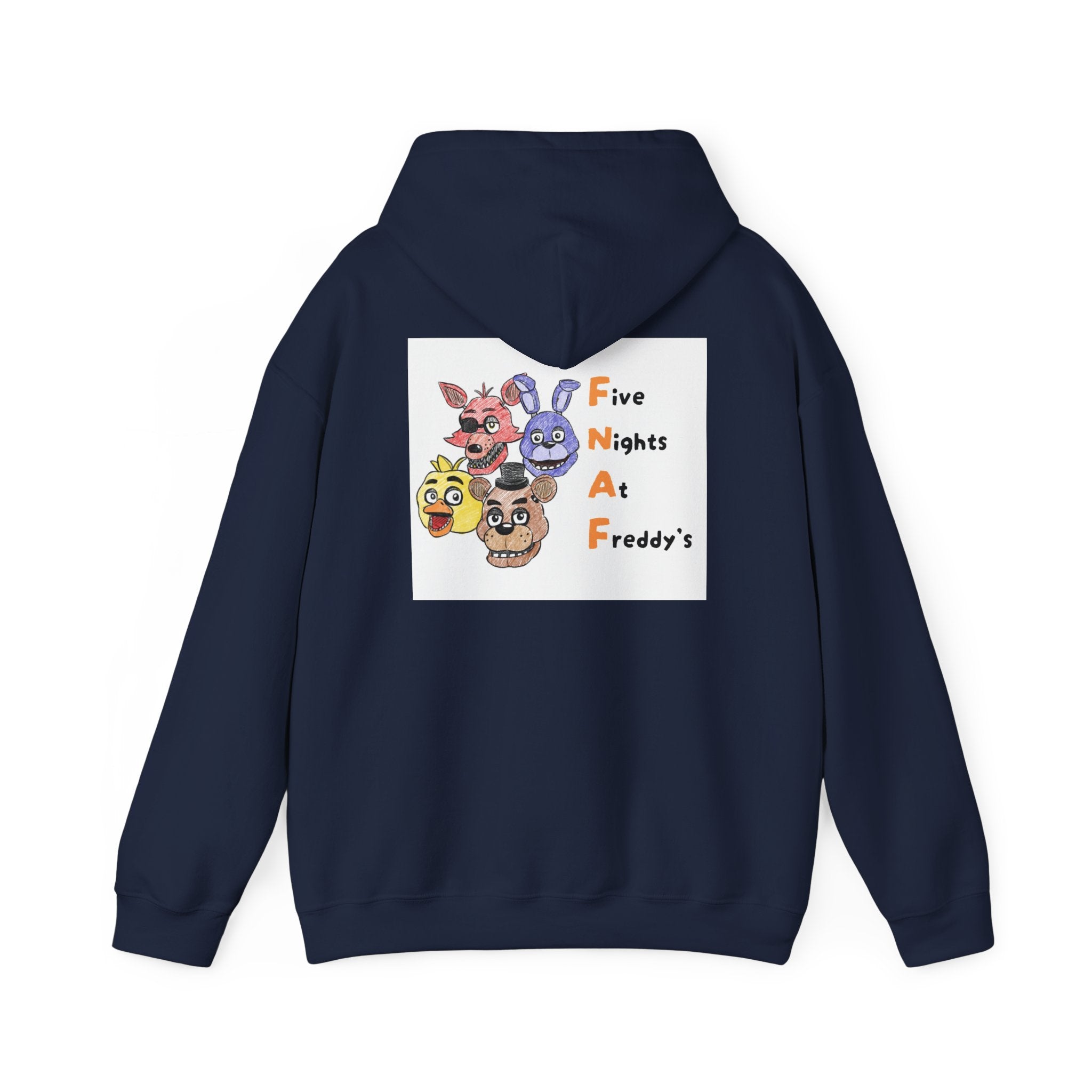 Five Nights at Freddy's Hoodie — Animatronic Faces Graphic Pullover