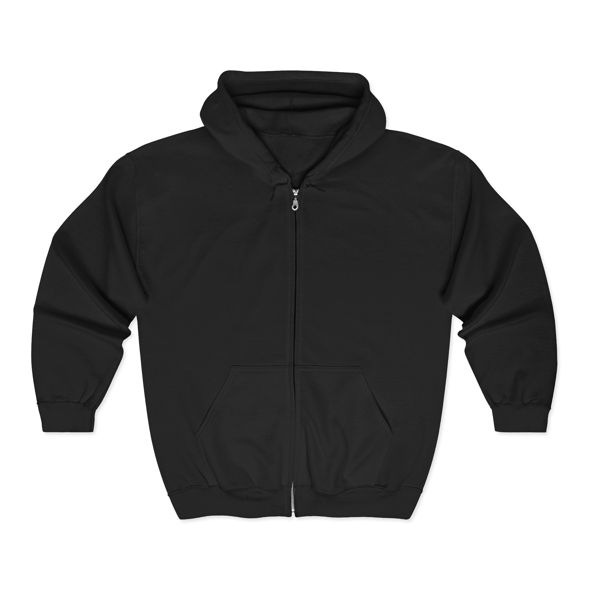 Unisex Relax Faded Zip Hood